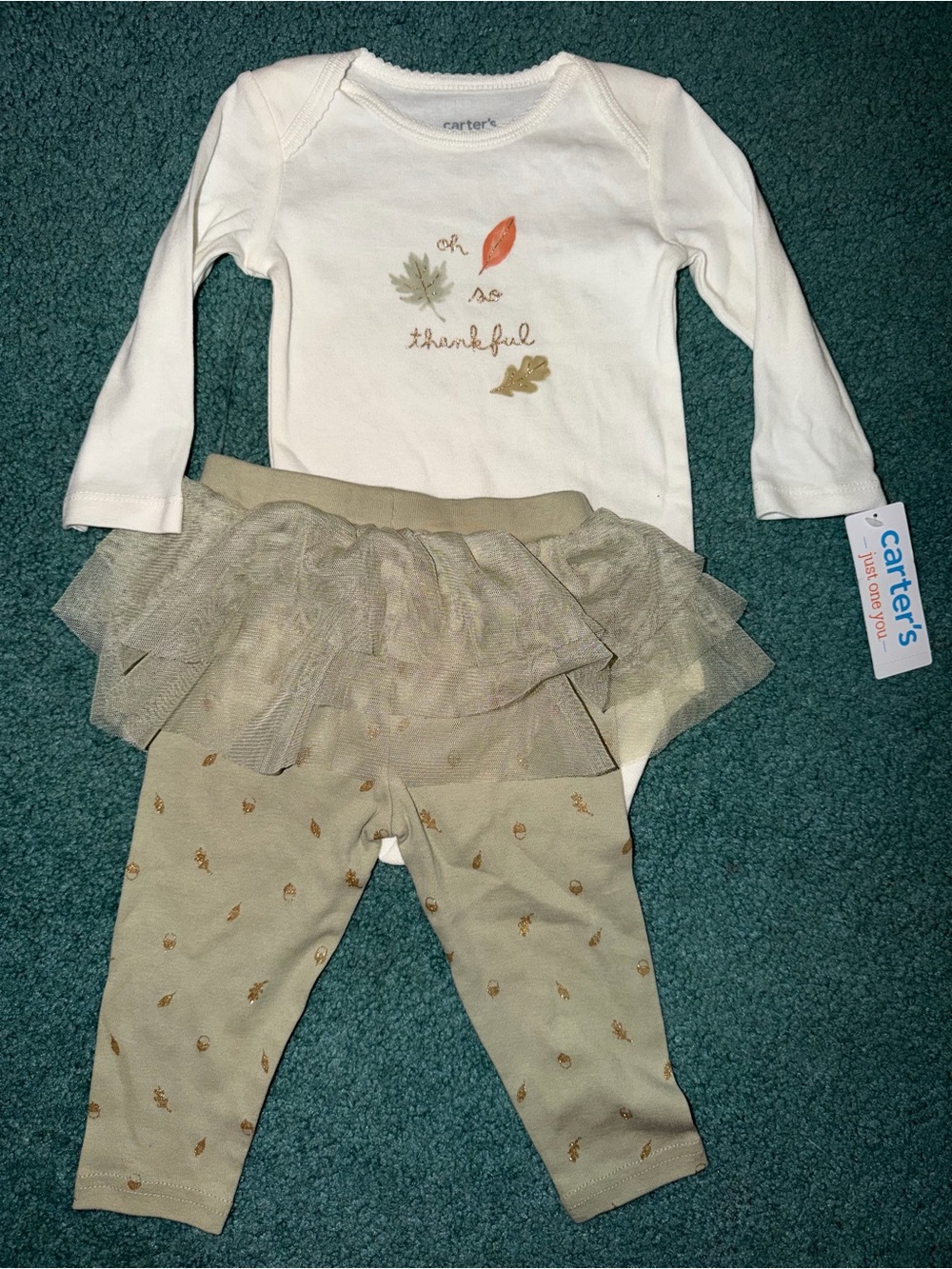 Carter's 9M Thanksgiving Outfit!